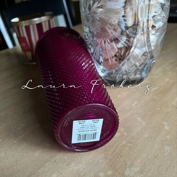 Starbucks Berry Bling Studded Tumbler - Picture 3 of 5